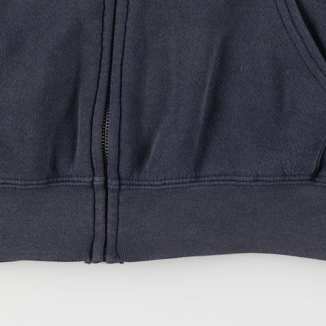 Lee Heavyweight Full Zip Sweatshirt Hoodie, Men's Size L cotton navy blue type Vintage Second Hand