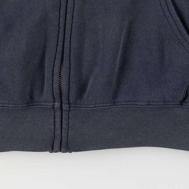 Lee Heavyweight Full Zip Sweatshirt Hoodie, Men's Size L cotton navy blue type Vintage Second Hand