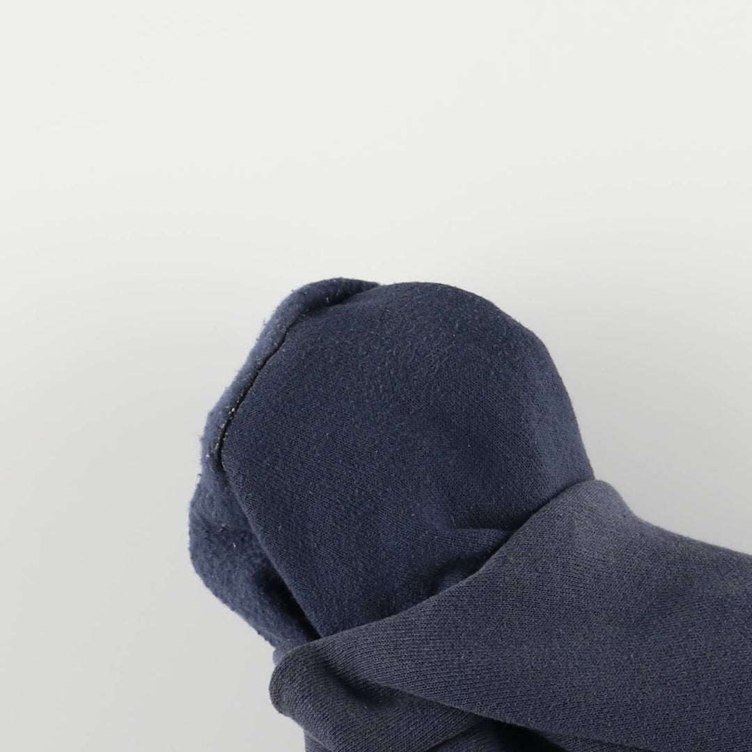 Lee Heavyweight Full Zip Sweatshirt Hoodie, Men's Size L cotton navy blue type Vintage Second Hand