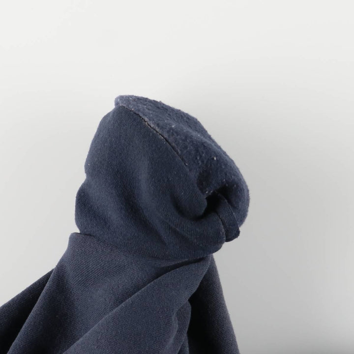 Lee Heavyweight Full Zip Sweatshirt Hoodie, Men's Size L cotton navy blue type Vintage Second Hand