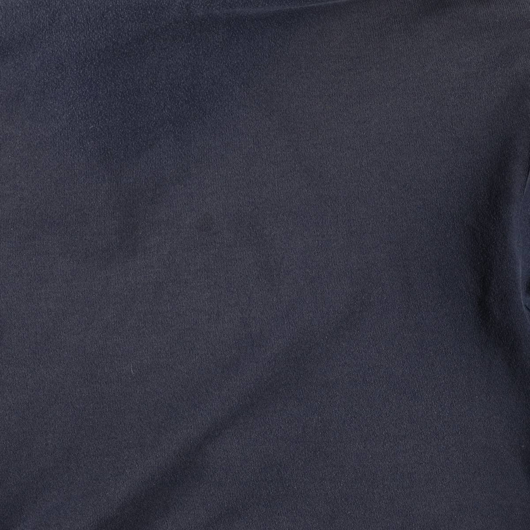 Lee Heavyweight Full Zip Sweatshirt Hoodie, Men's Size L cotton navy blue type Vintage Second Hand