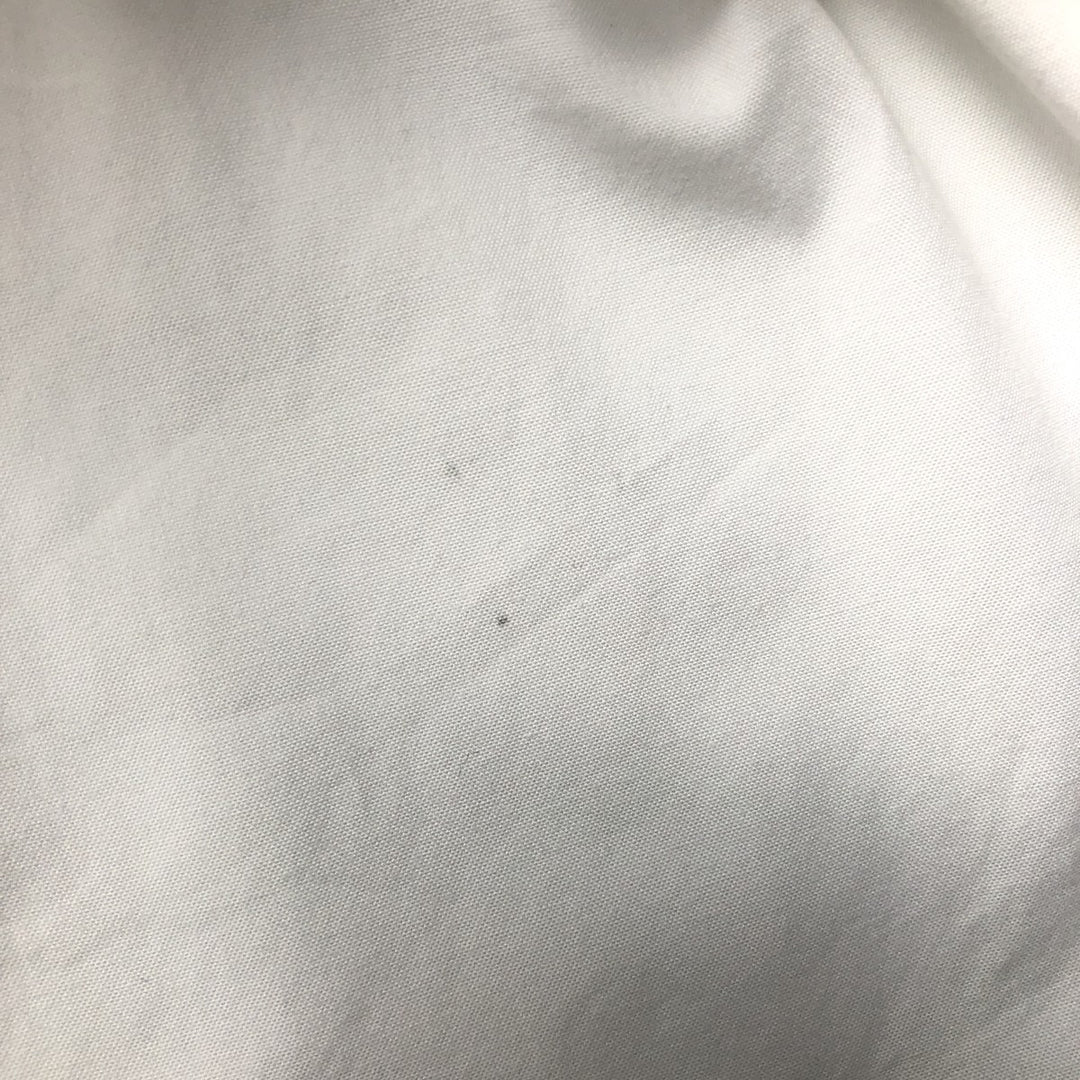 Ralph Lauren YARMOUTH long sleeve button down shirt, men's size M cotton white type Vintage Second Hand