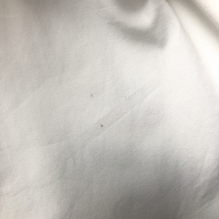 Ralph Lauren YARMOUTH long sleeve button down shirt, men's size M cotton white type Vintage Second Hand