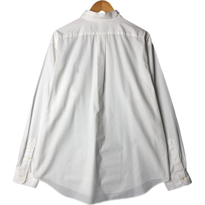 Ralph Lauren Classic Fit Long Sleeve Button Down Shirt Men's XL cotton white type Vintage Second Hand
