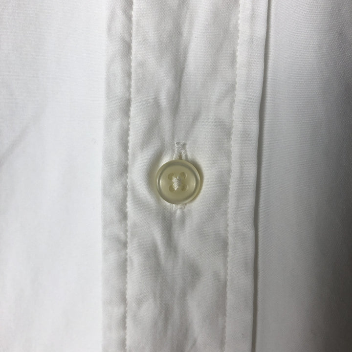 Ralph Lauren Classic Fit Long Sleeve Button Down Shirt Men's XL cotton white type Vintage Second Hand