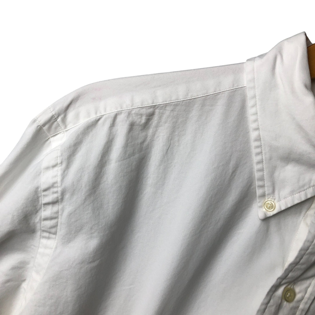 Ralph Lauren Classic Fit Long Sleeve Button Down Shirt Men's XL cotton white type Vintage Second Hand
