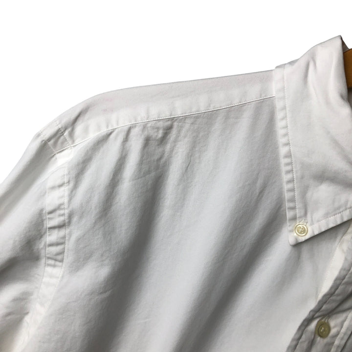 Ralph Lauren Classic Fit Long Sleeve Button Down Shirt Men's XL cotton white type Vintage Second Hand