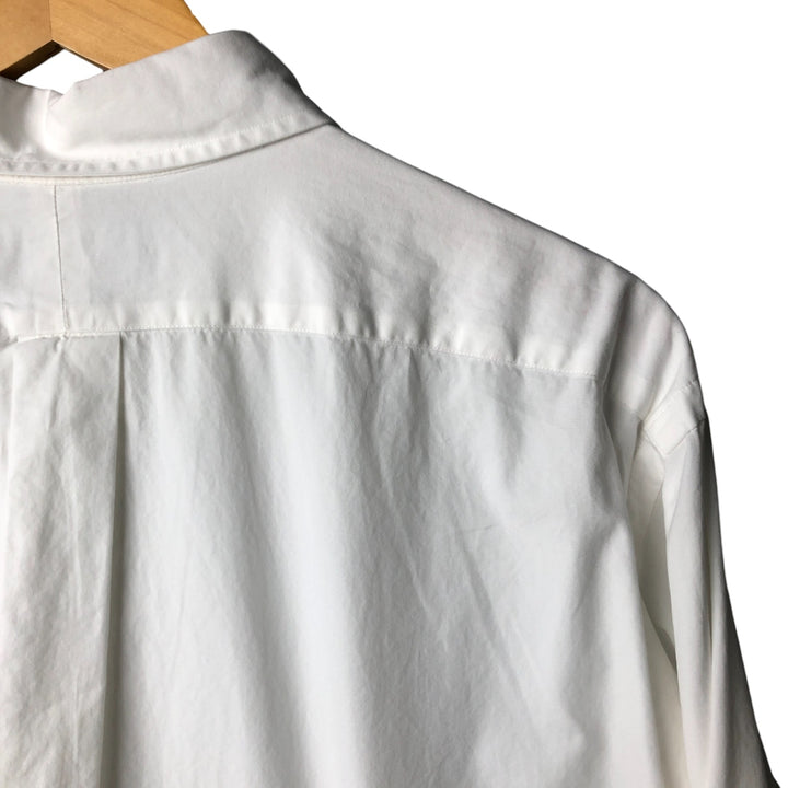 Ralph Lauren Classic Fit Long Sleeve Button Down Shirt Men's XL cotton white type Vintage Second Hand