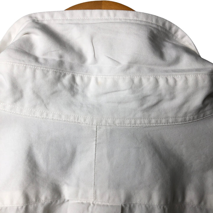 Ralph Lauren Classic Fit Long Sleeve Button Down Shirt Men's XL cotton white type Vintage Second Hand