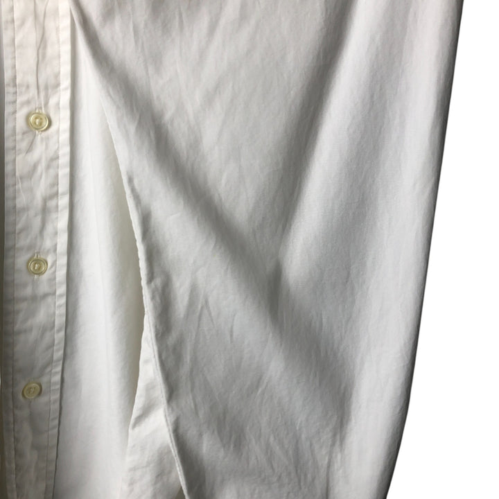 Ralph Lauren Classic Fit Long Sleeve Button Down Shirt Men's XL cotton white type Vintage Second Hand