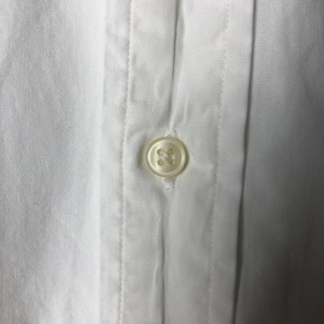 Ralph Lauren Classic Fit Long Sleeve Button Down Shirt, Men's Size L cotton white type Vintage Second Hand
