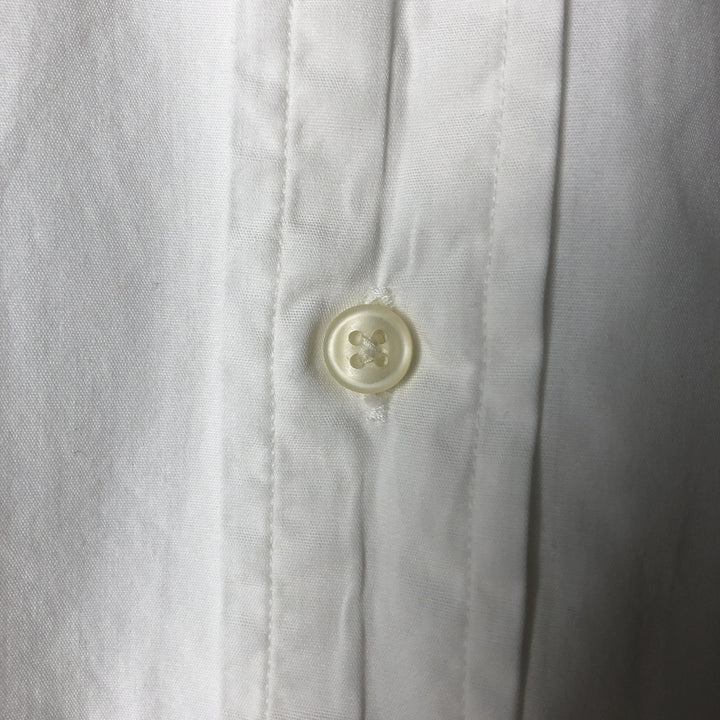 Ralph Lauren Classic Fit Long Sleeve Button Down Shirt, Men's Size L cotton white type Vintage Second Hand