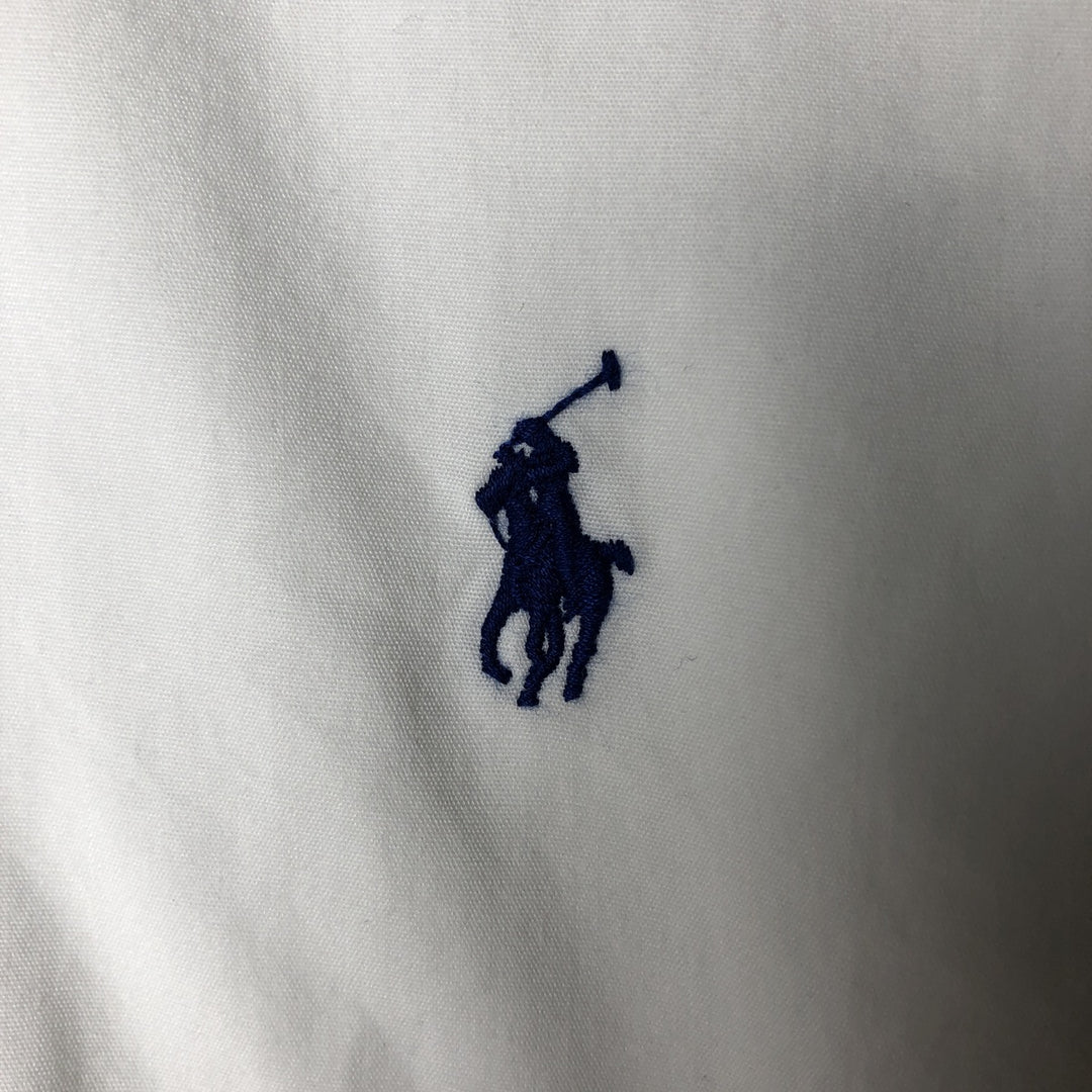 Ralph Lauren Classic Fit Long Sleeve Button Down Shirt, Men's Size L cotton white type Vintage Second Hand