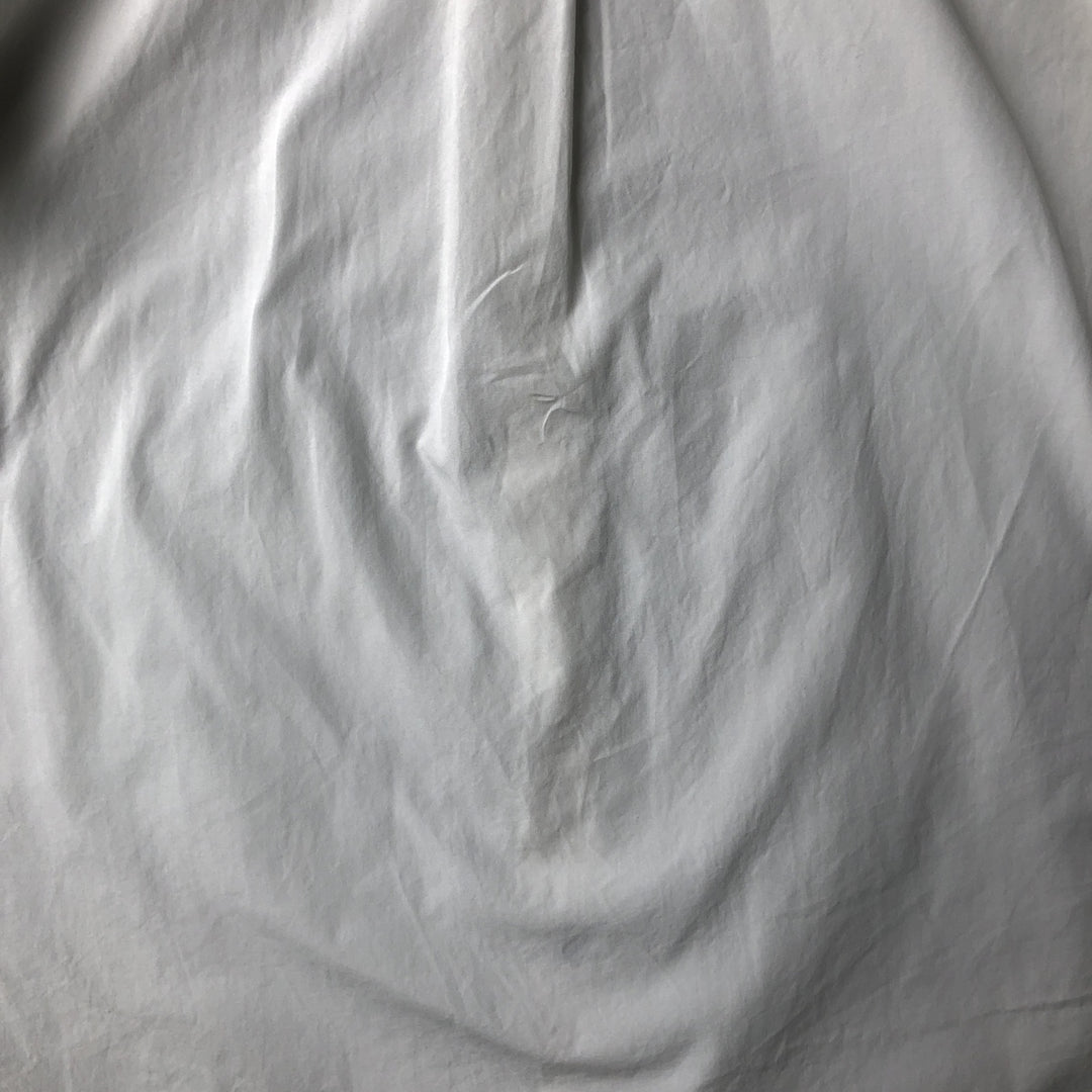 Ralph Lauren Classic Fit Long Sleeve Button Down Shirt, Men's Size L cotton white type Vintage Second Hand