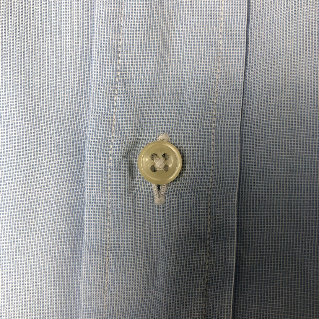 Ralph Lauren Classic Fit Long Sleeve Button Down Shirt Men's XL cotton Blue type light blue Vintage Second Hand