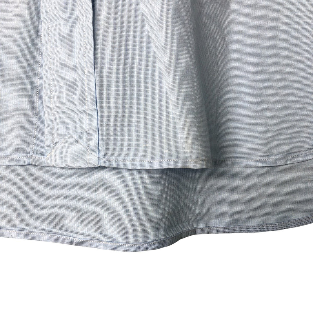 Ralph Lauren Classic Fit Long Sleeve Button Down Shirt Men's XL cotton Blue type light blue Vintage Second Hand