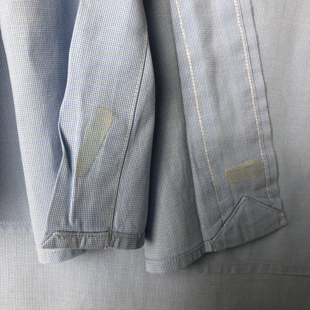 Ralph Lauren Classic Fit Long Sleeve Button Down Shirt Men's XL cotton Blue type light blue Vintage Second Hand