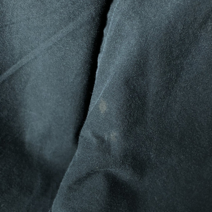 Ralph Lauren Stretch Long Sleeve Button-Down Shirt, Men's Size XL cotton black type Vintage Second Hand