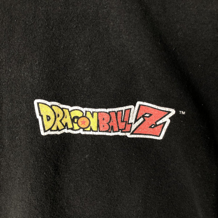 DRAGONBALL Z Dragon Ball Z Anime Character Print T-Shirt Men's Size L cotton black type Vintage Second Hand