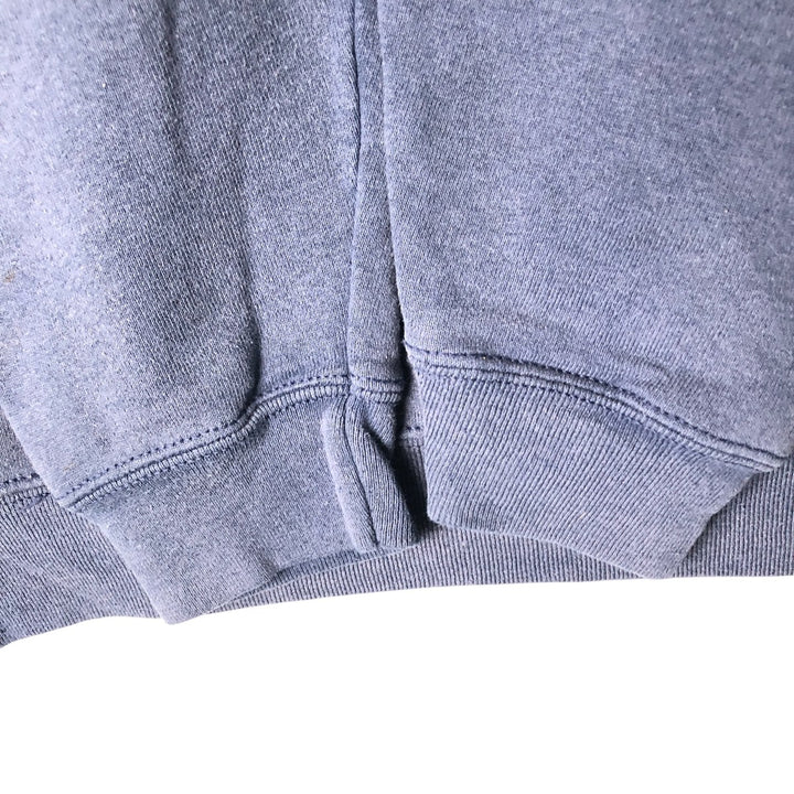 Fruit of the Loom printed sweatshirt, men's size L cotton navy blue type Vintage Second Hand