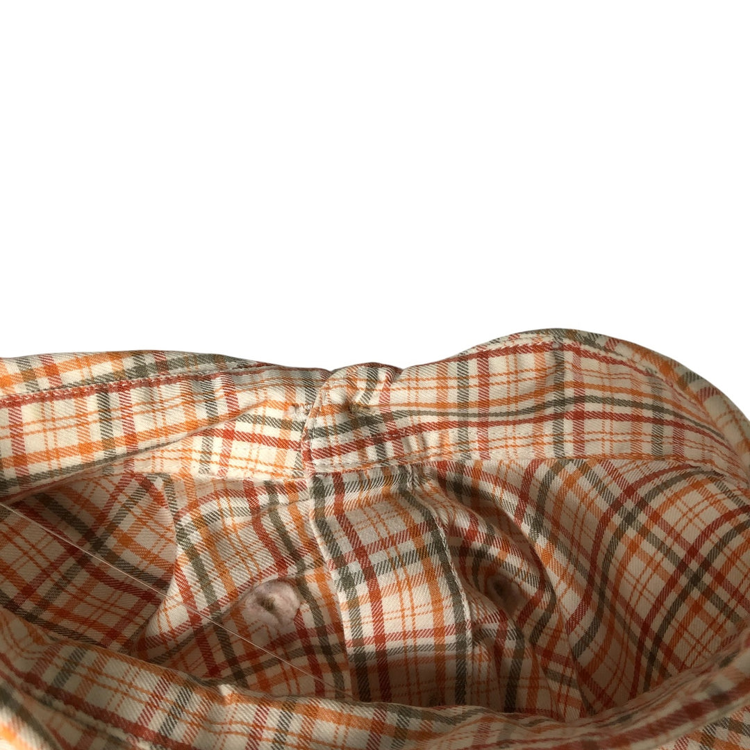 2000'S Eddie Bauer Relaxed Fit Short Sleeve Button-Down Check Shirt, Men's Size XL cotton white type Vintage Second Hand