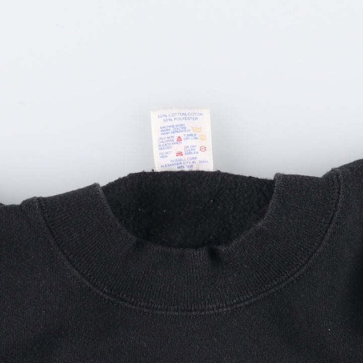 Vintage 80s-90'S Jerseys MetLife Advertising Sweatshirt, Made in USA, Men's XL cotton black type Vintage Second Hand