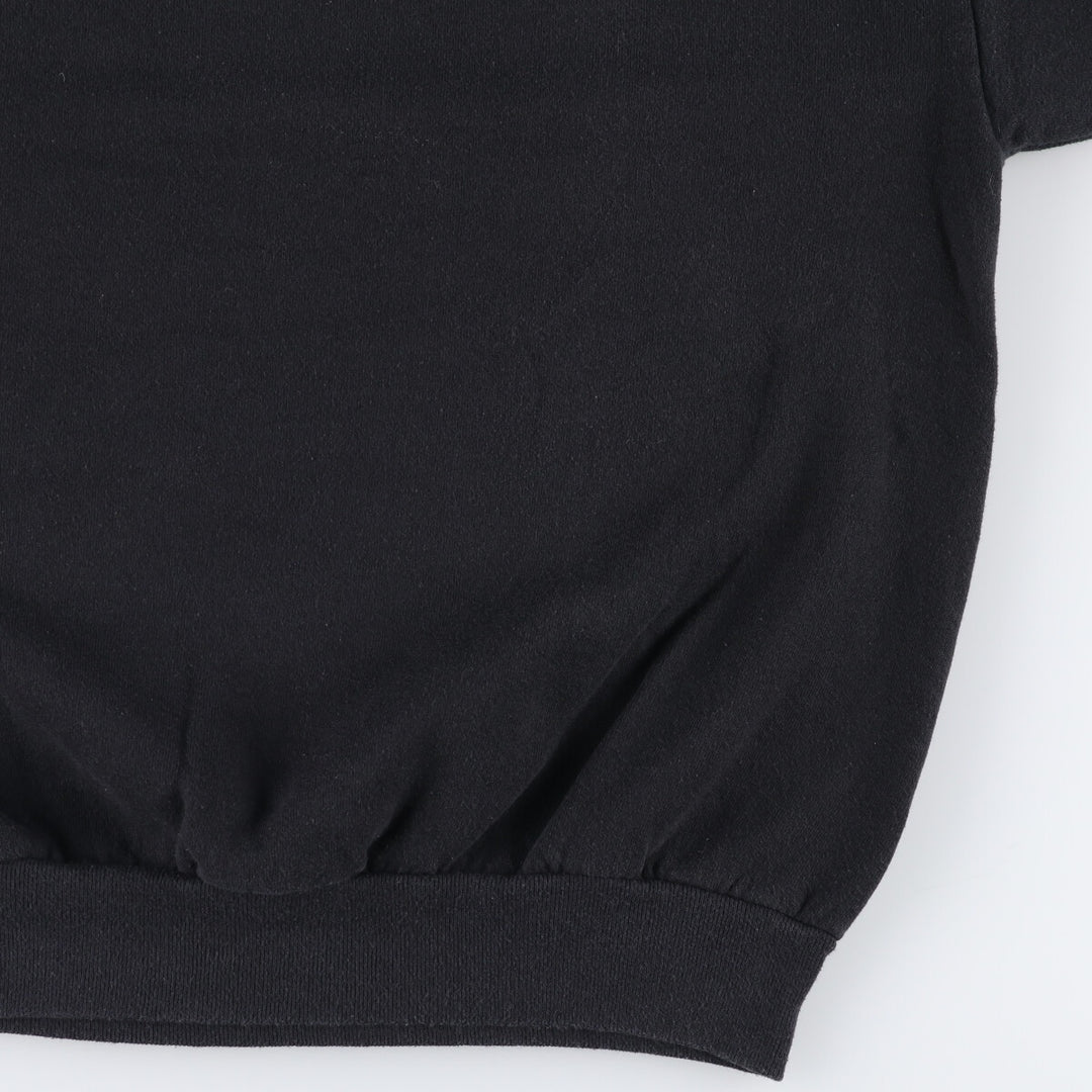Vintage 80s-90'S Jerseys MetLife Advertising Sweatshirt, Made in USA, Men's XL cotton black type Vintage Second Hand