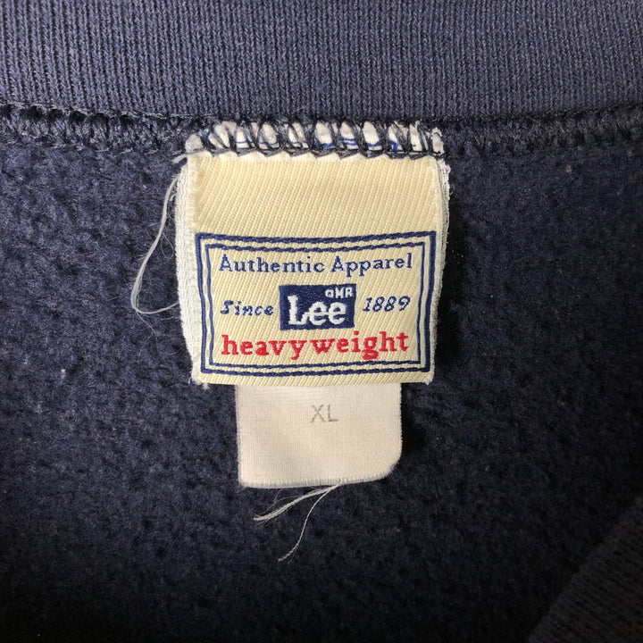 Vintage Lee FedEx Advertising Sweatshirt from the 90s-00s, Men's XL cotton navy blue type Vintage Second Hand