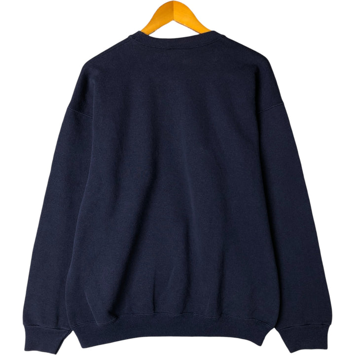 Vintage 1980'S Hanes blue tag AT&T Advertising sweatshirt, made in the USA. cotton navy blue type Vintage Second Hand