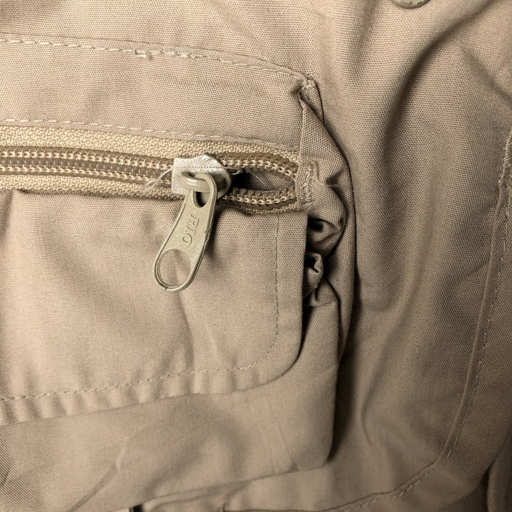 Vintage 90'S Prestige Rio Bravo Fishing Vest, Men's Size L cotton Beige type Vintage Second Hand