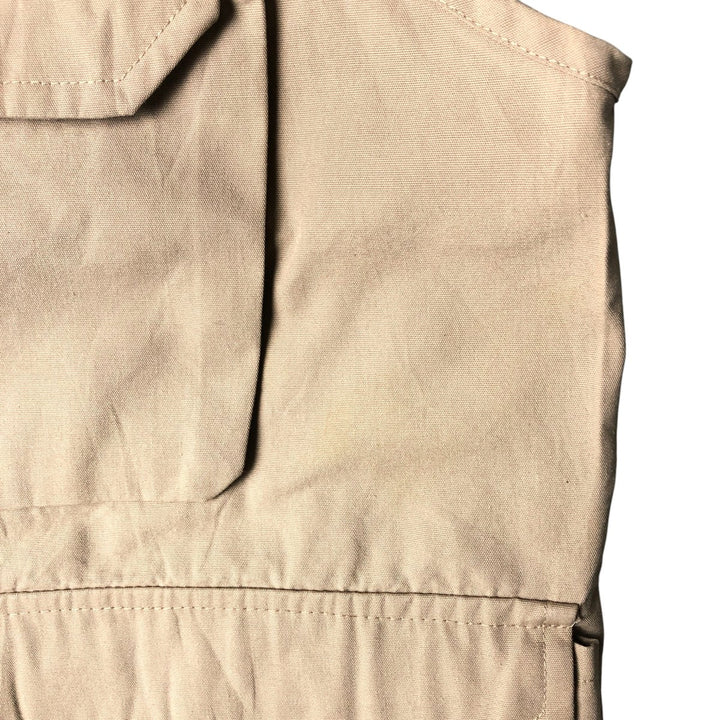 Vintage 90'S Sportfisher fishing vest, size M, men's cotton Beige type Vintage Second Hand
