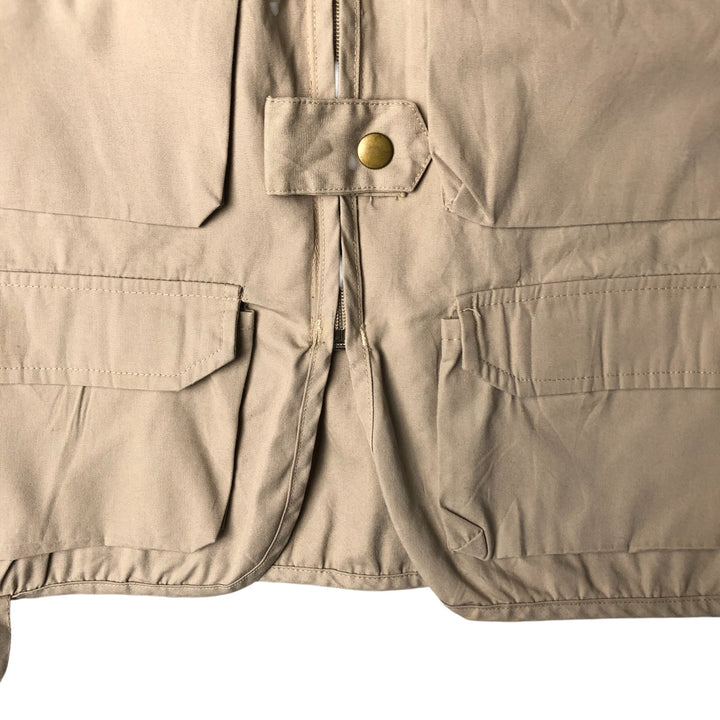 Vintage 90'S Sportfisher fishing vest, size M, men's cotton Beige type Vintage Second Hand