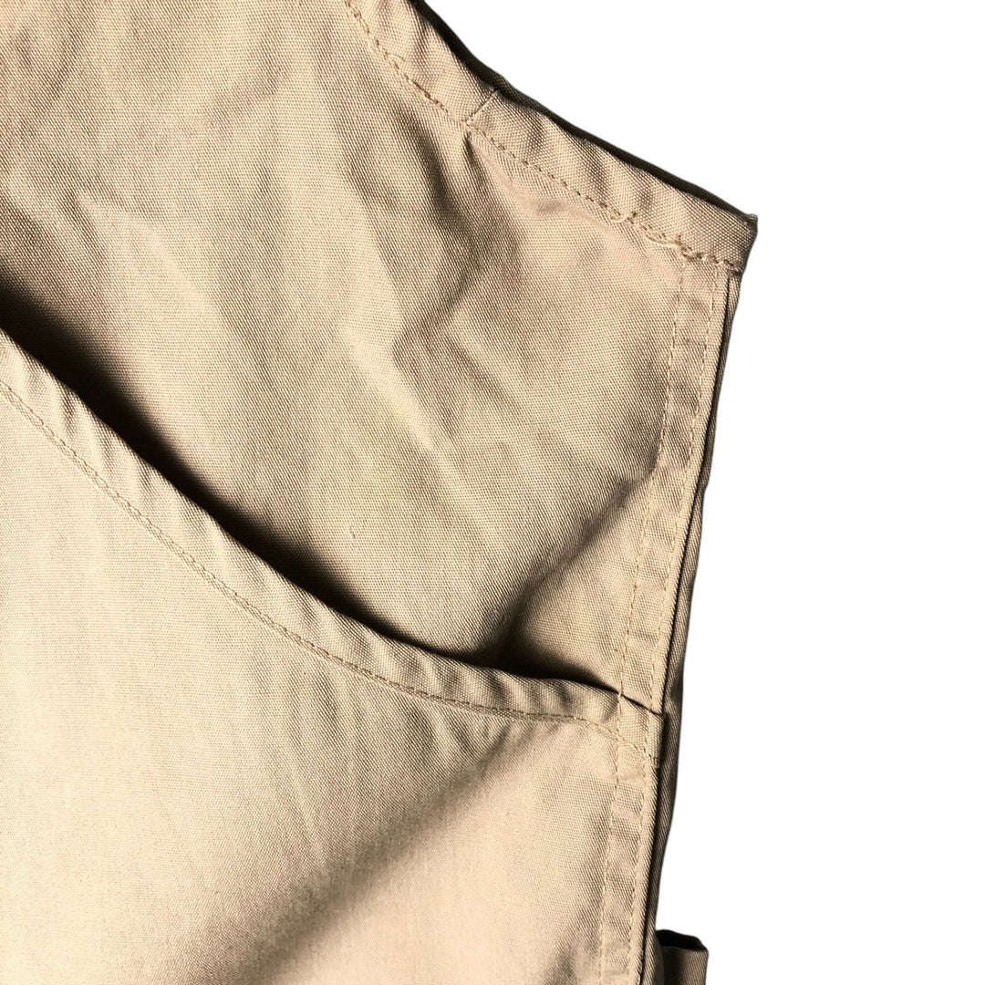 Vintage 90'S Sportfisher fishing vest, size M, men's cotton Beige type Vintage Second Hand