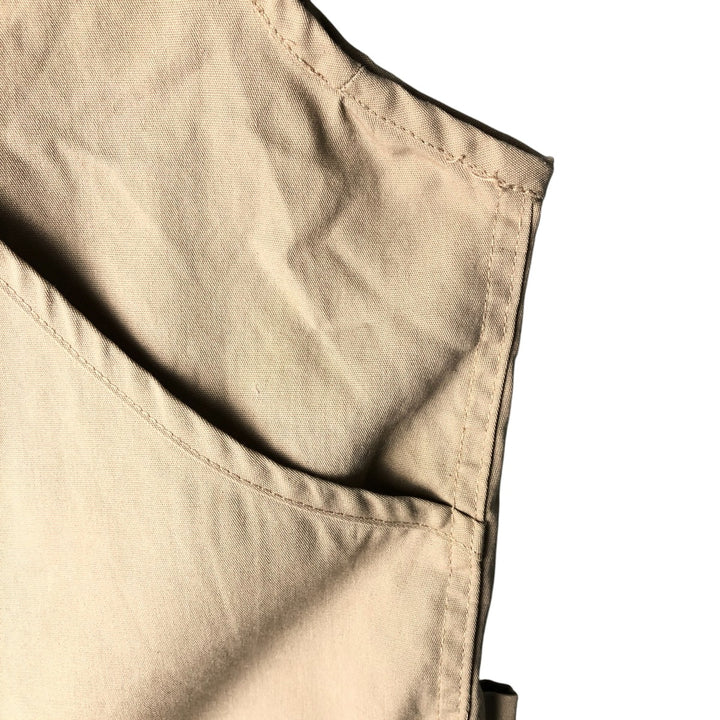 Vintage 90'S Sportfisher fishing vest, size M, men's cotton Beige type Vintage Second Hand