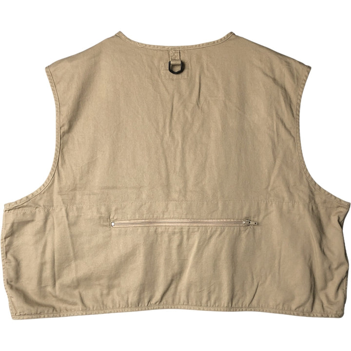 Vintage 90'S Ausable Fishing Vest, Men's Size L unclear beige type brown Vintage Second Hand