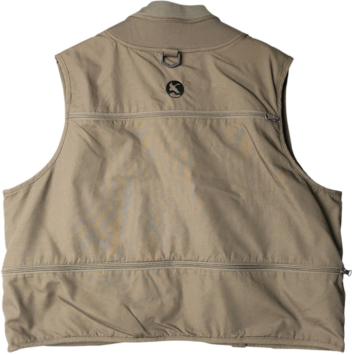 GANDER MOUNTAIN Fishing Vest, Men's Size L cotton brown type Vintage Second Hand