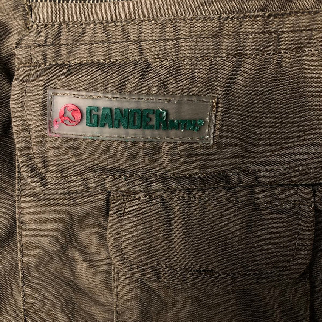 GANDER MOUNTAIN Fishing Vest, Men's Size L cotton brown type Vintage Second Hand
