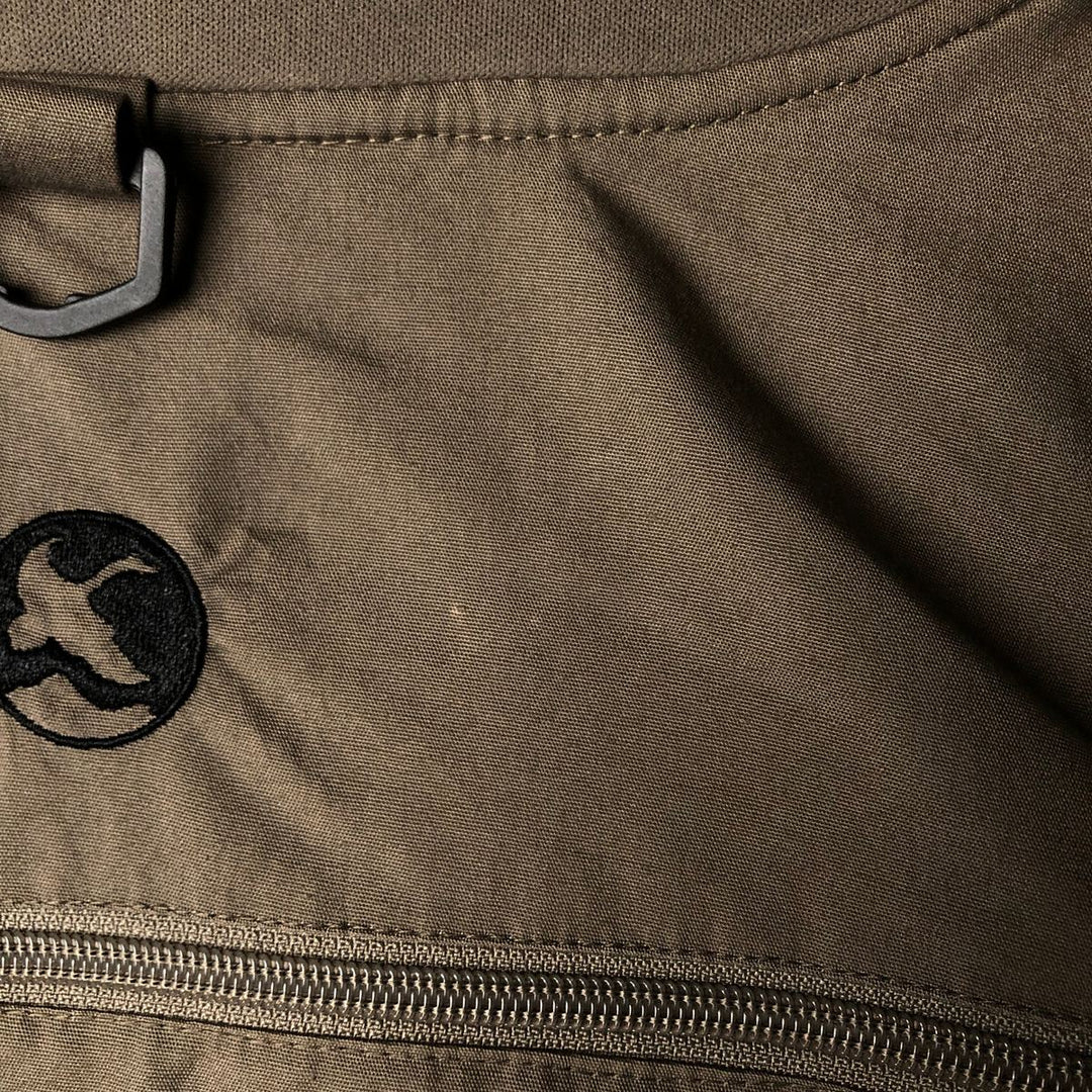 GANDER MOUNTAIN Fishing Vest, Men's Size L cotton brown type Vintage Second Hand