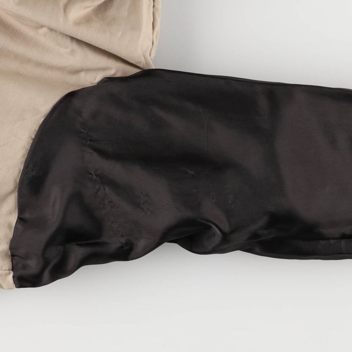 90'S Airborne A-2 Style Padded Leather Flight Jacket, Women's, Size Medium, Vintage genuine leather brown type Vintage Second Hand