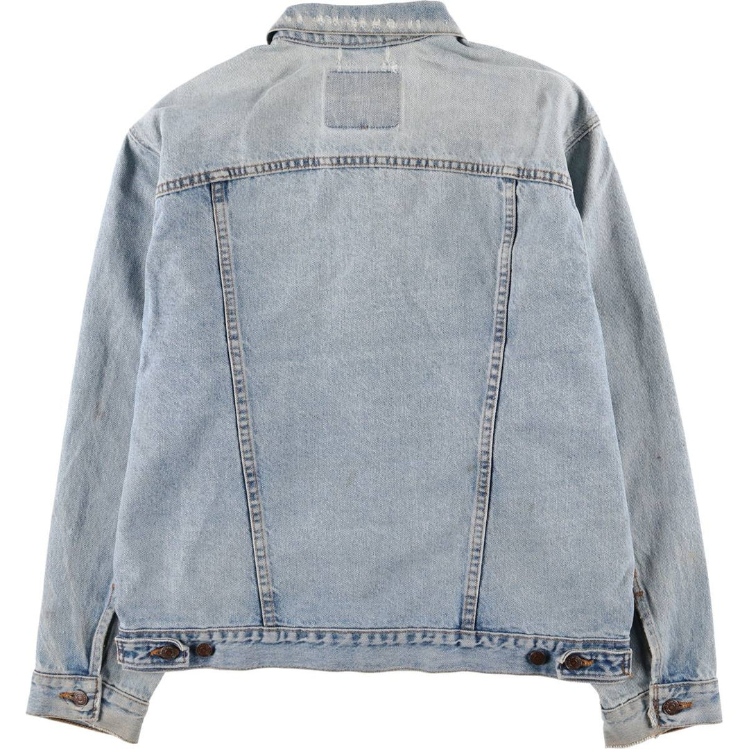 90'S Levi's 70507-0389 denim jacket, denim jacket, made in USA, men's size M, vintage cotton blue type Vintage Second Hand