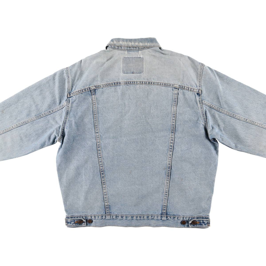 90'S Levi's 70507-0389 denim jacket, denim jacket, made in USA, men's size M, vintage cotton blue type Vintage Second Hand