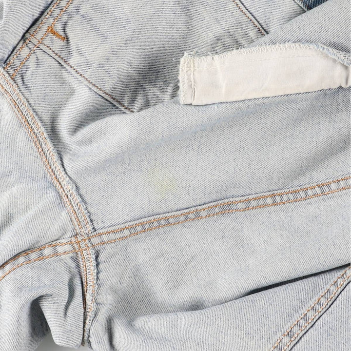 90'S Levi's 70507-0389 denim jacket, denim jacket, made in USA, men's size M, vintage cotton blue type Vintage Second Hand