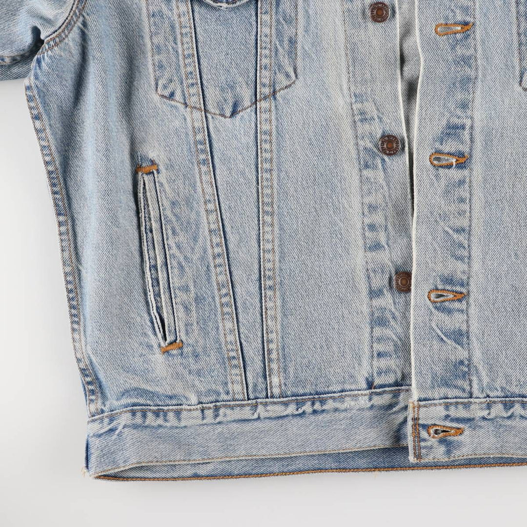 90'S Levi's 70507-0389 denim jacket, denim jacket, made in USA, men's size M, vintage cotton blue type Vintage Second Hand