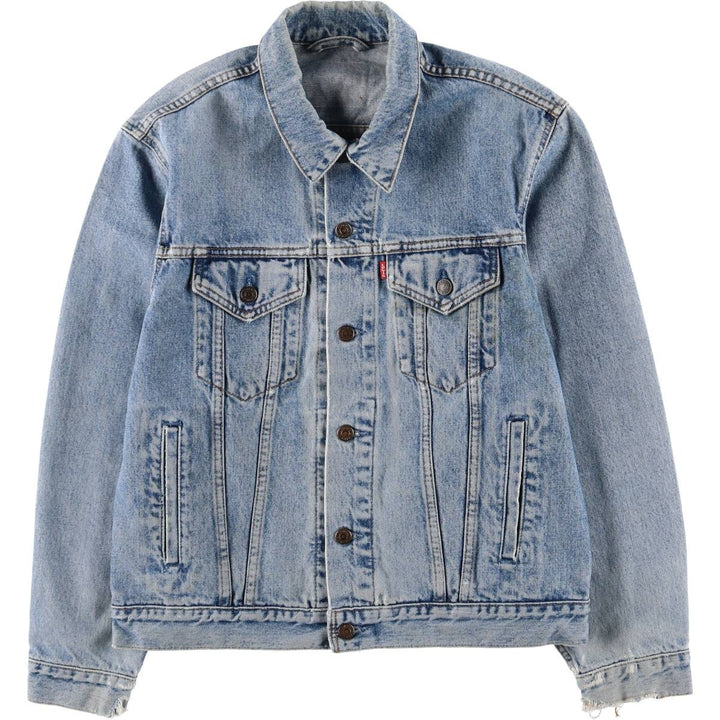 90'S Levi's 70503-0216 denim jacket, denim jacket, men's size M, vintage cotton blue type Vintage Second Hand