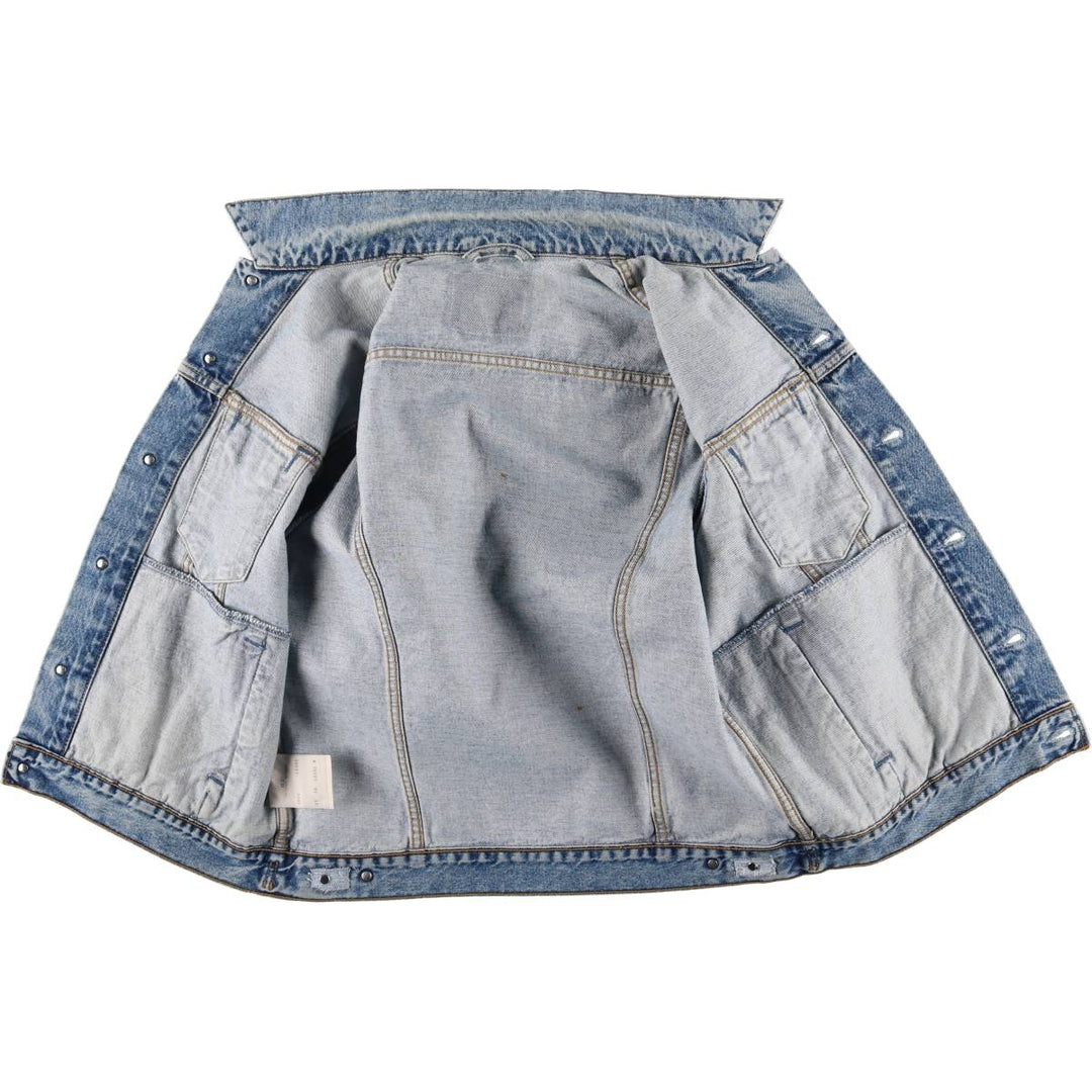 90'S Levi's 70503-0216 denim jacket, denim jacket, men's size M, vintage cotton blue type Vintage Second Hand