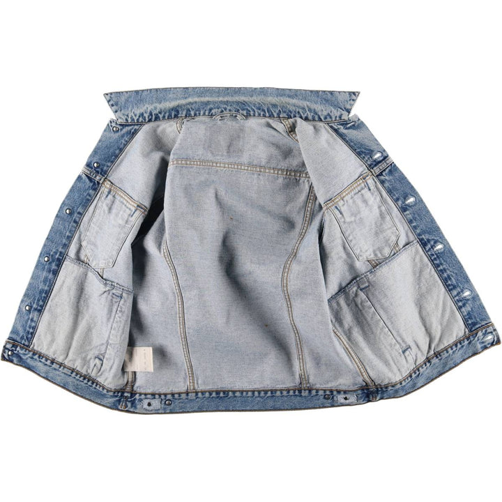 90'S Levi's 70503-0216 denim jacket, denim jacket, men's size M, vintage cotton blue type Vintage Second Hand