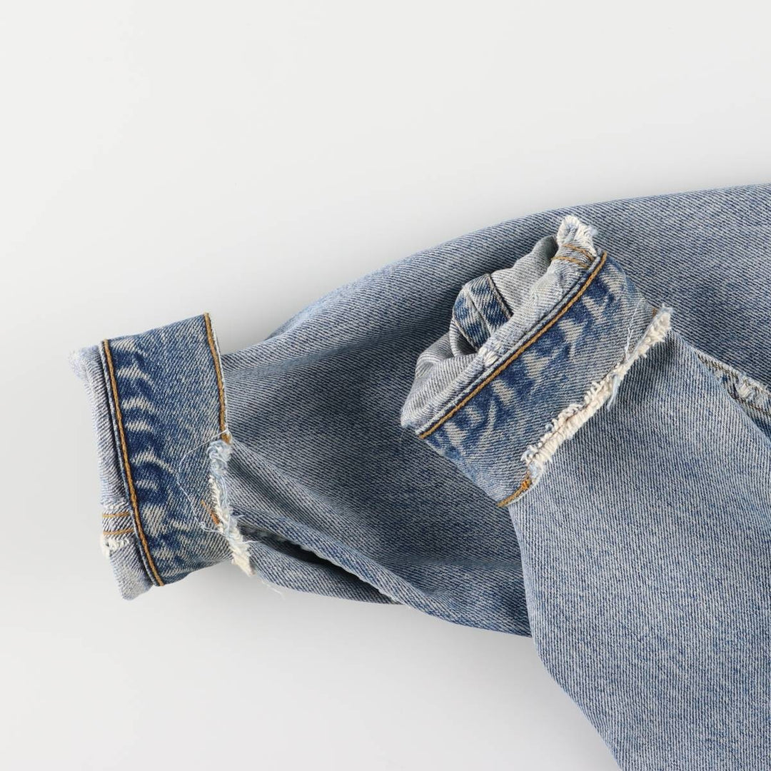 90'S Levi's 70503-0216 denim jacket, denim jacket, men's size M, vintage cotton blue type Vintage Second Hand