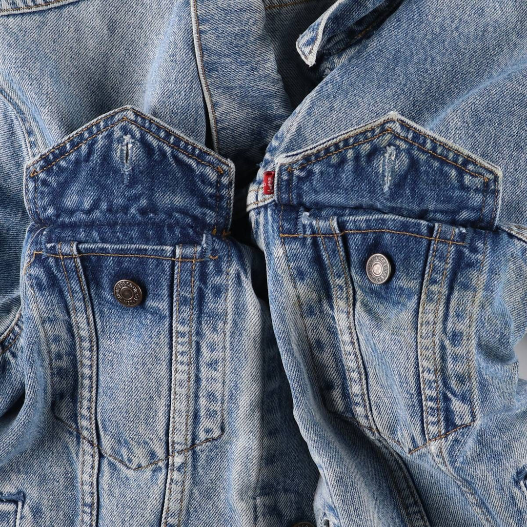 90'S Levi's 70503-0216 denim jacket, denim jacket, men's size M, vintage cotton blue type Vintage Second Hand