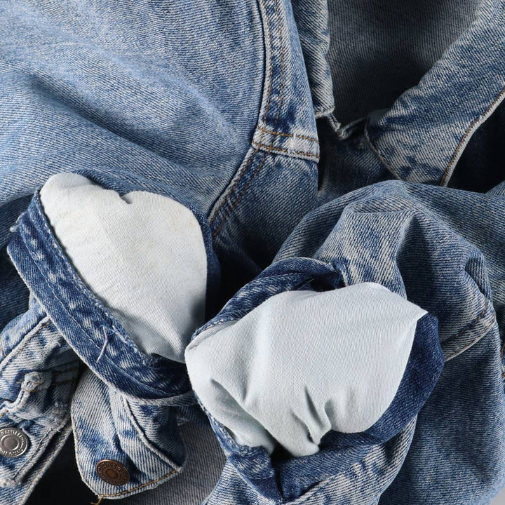 90'S Levi's 70503-0216 denim jacket, denim jacket, men's size M, vintage cotton blue type Vintage Second Hand