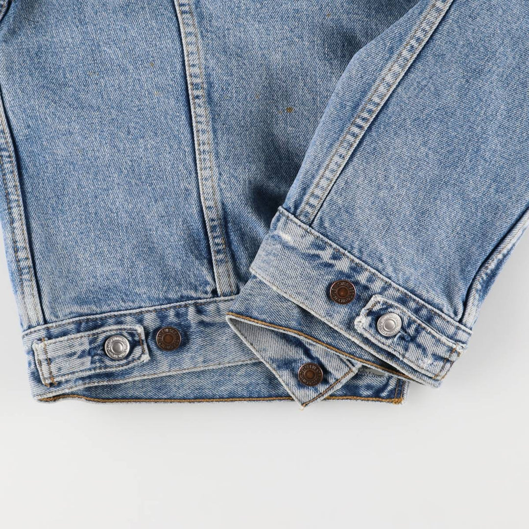 90'S Levi's 70503-0216 denim jacket, denim jacket, men's size M, vintage cotton blue type Vintage Second Hand